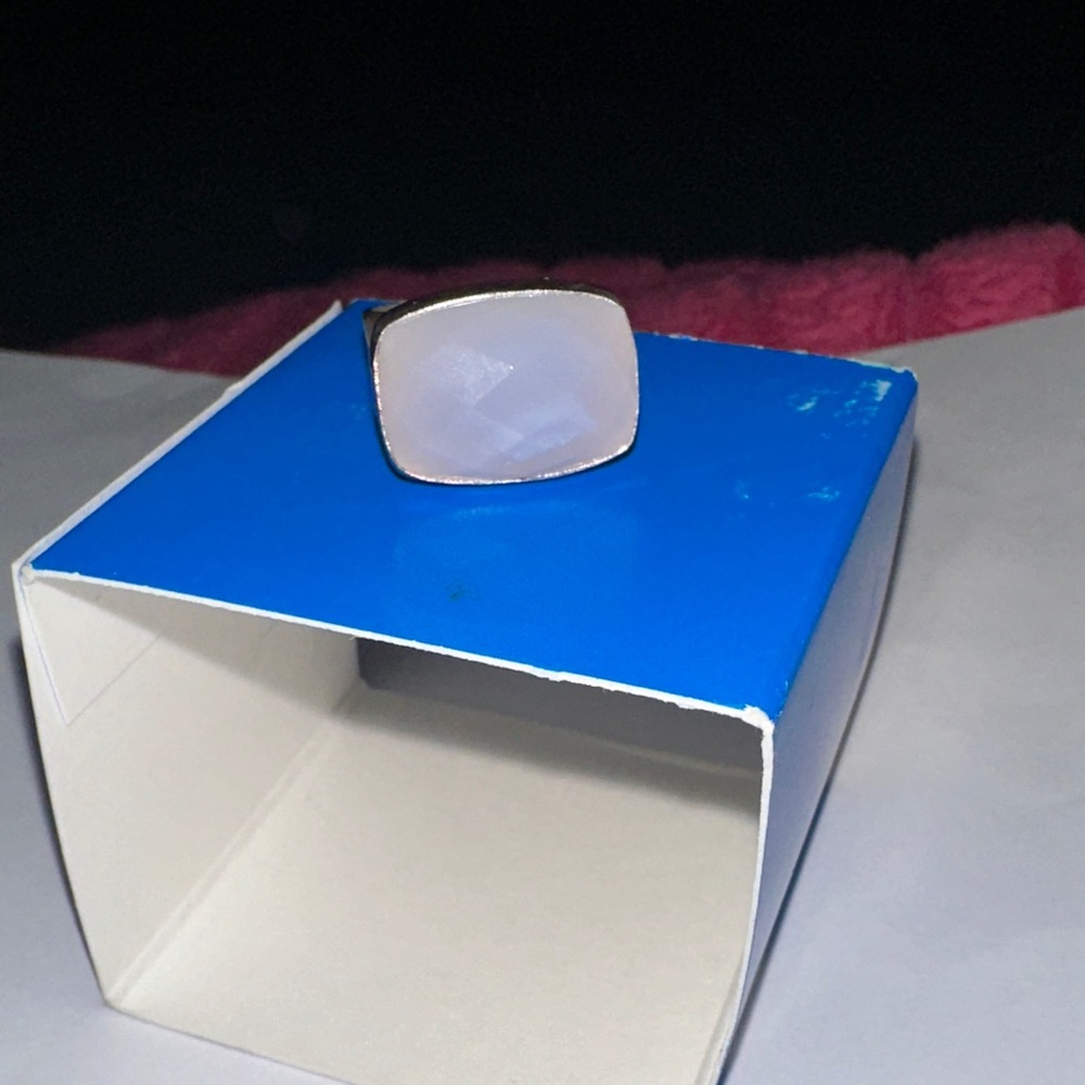 Jay King Silver and White Ring